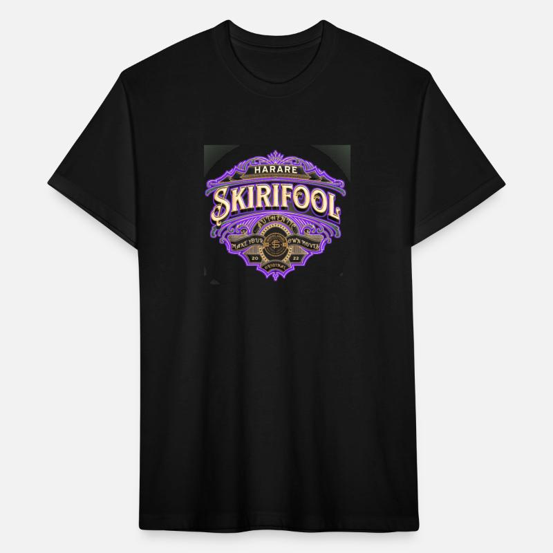 skirifool stylish badge black gold purple