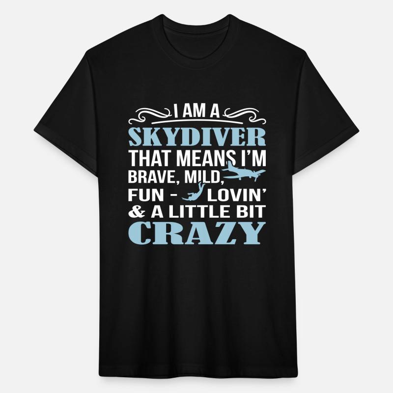 Skydiver A Little Bit Crazy