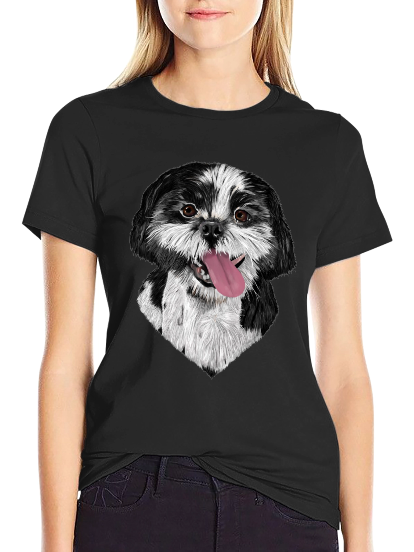 Shih Tzu Dog T-Shirt - Cute Pet Tee
