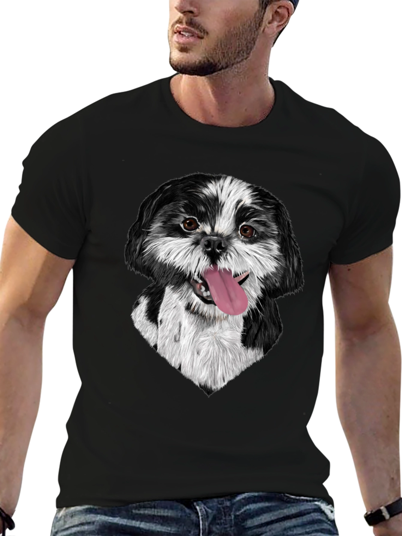 Shih Tzu Dog T-Shirt - Cute Pet Tee