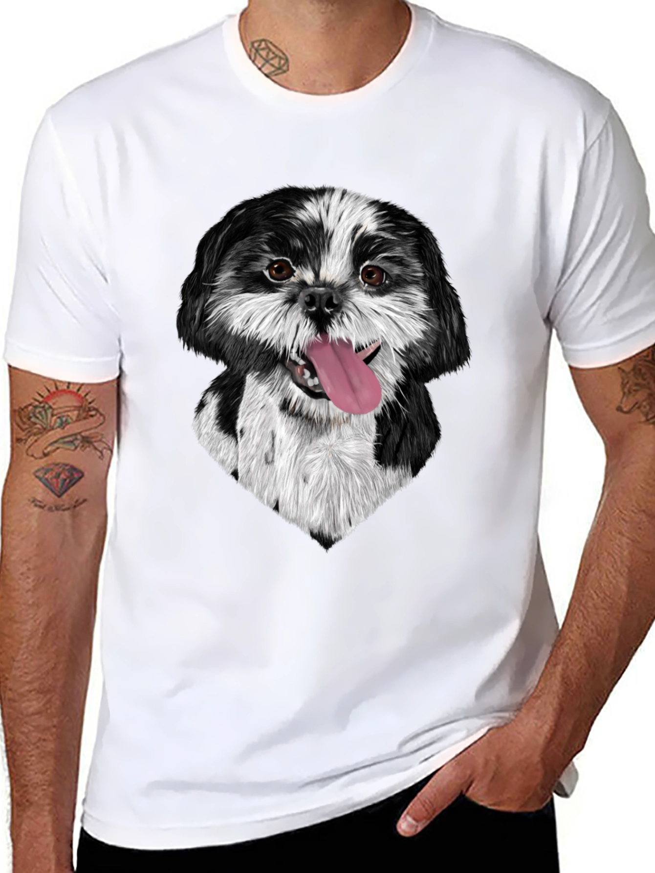 Shih Tzu Dog T-Shirt - Cute Pet Tee