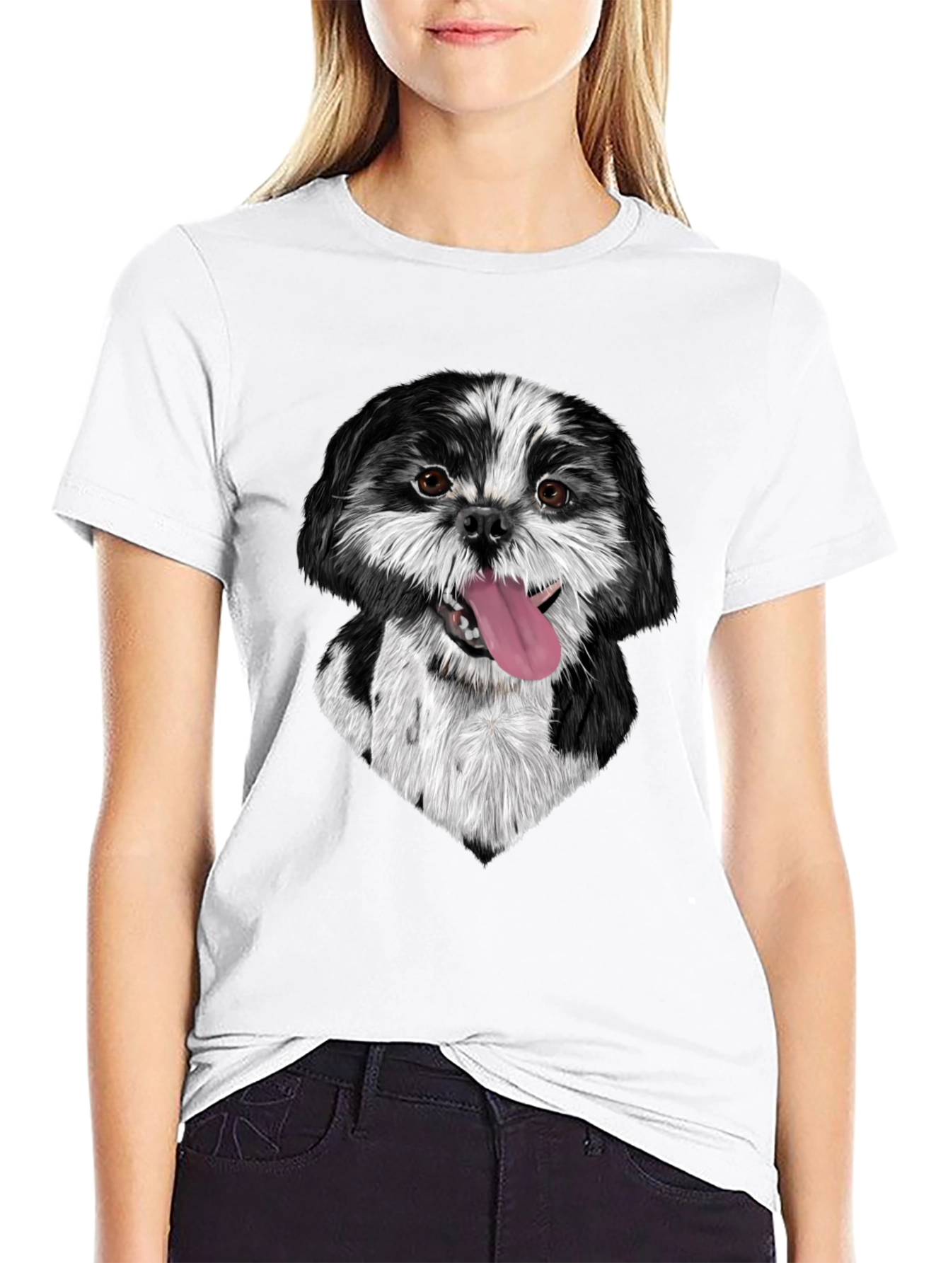 Shih Tzu Dog T-Shirt - Cute Pet Tee