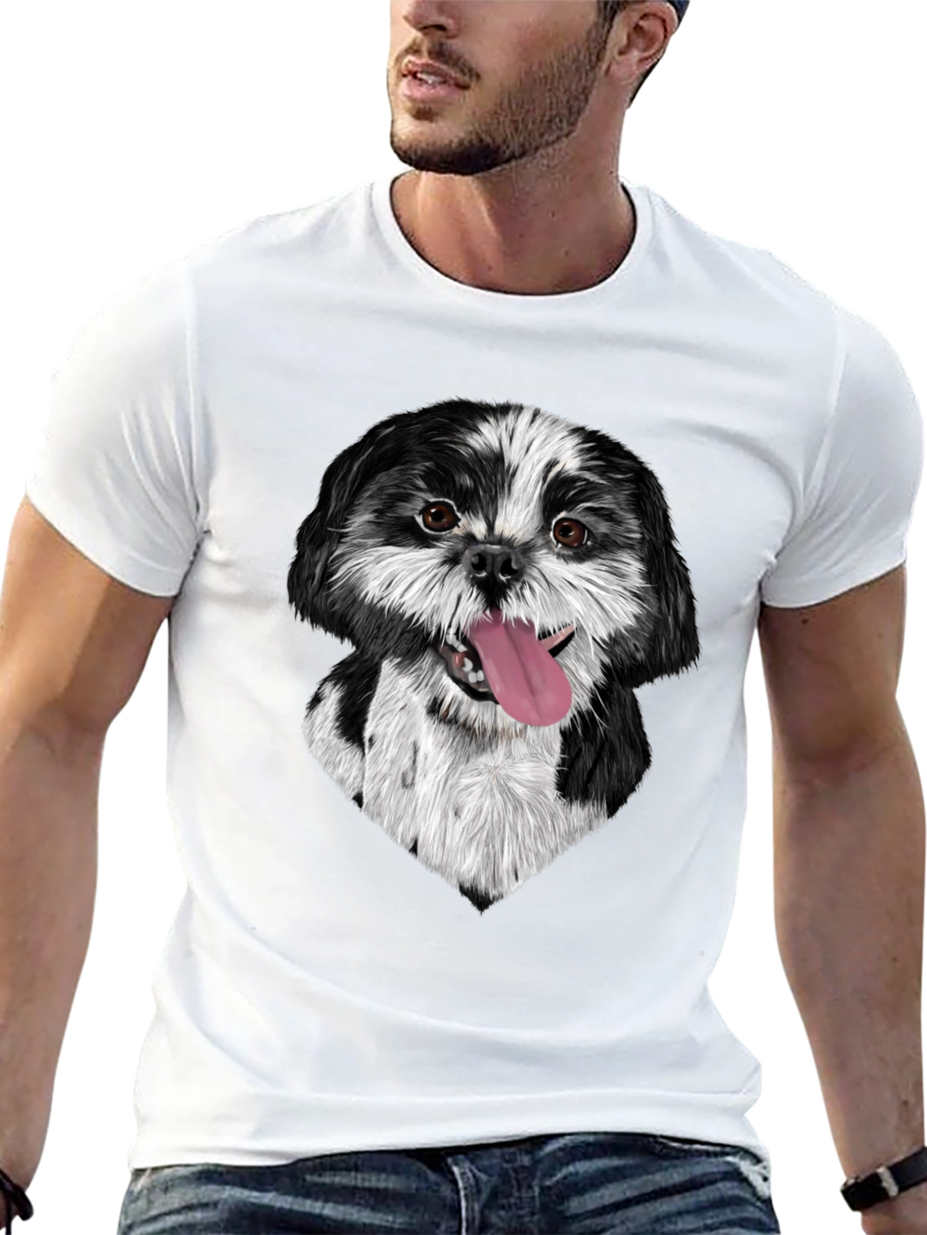 Shih Tzu Dog T-Shirt - Cute Pet Tee