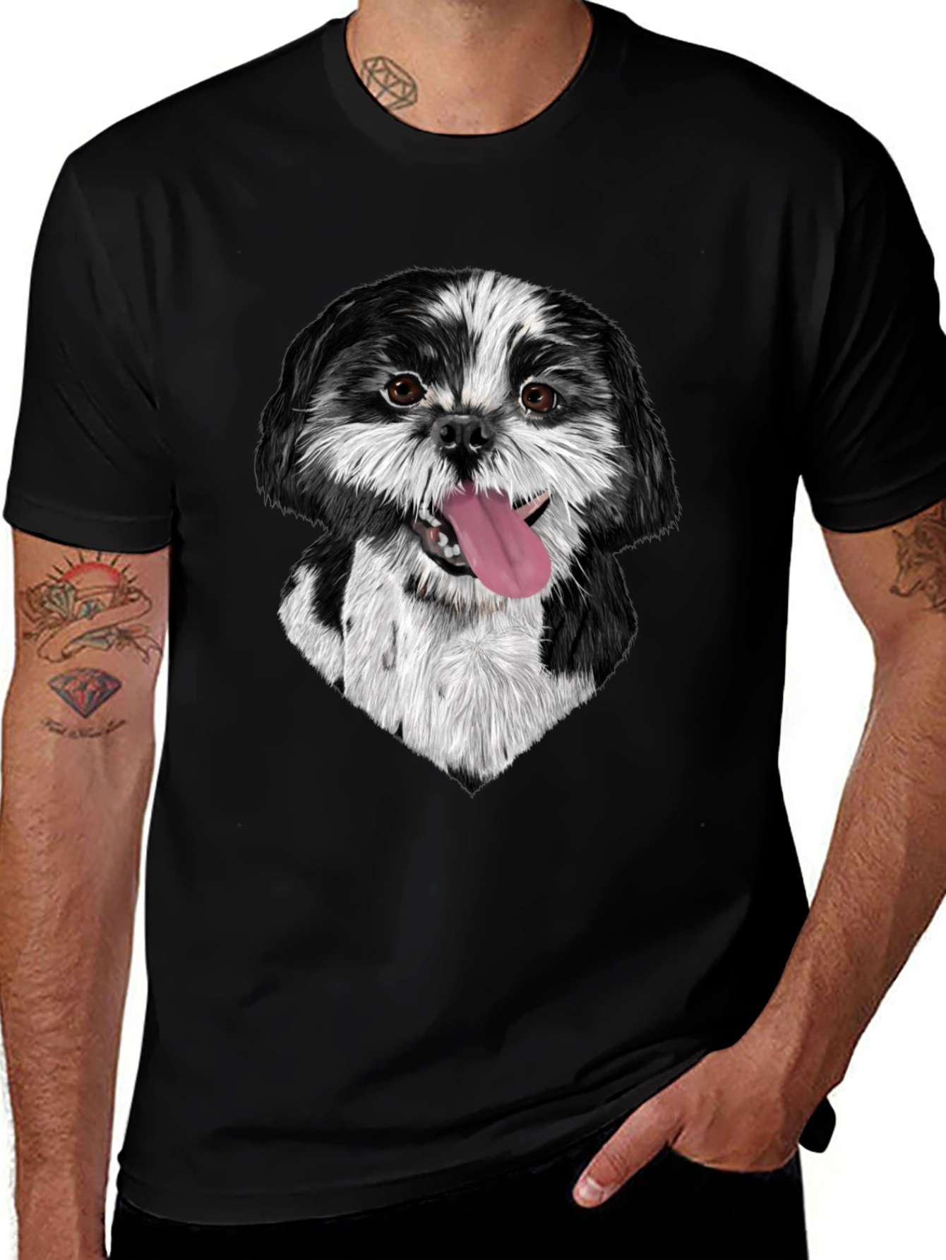 Shih Tzu Dog T-Shirt - Cute Pet Tee