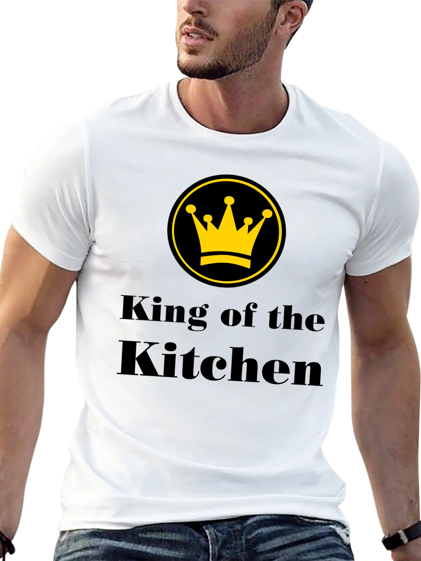 King of the Kitchen Black T-Shirt