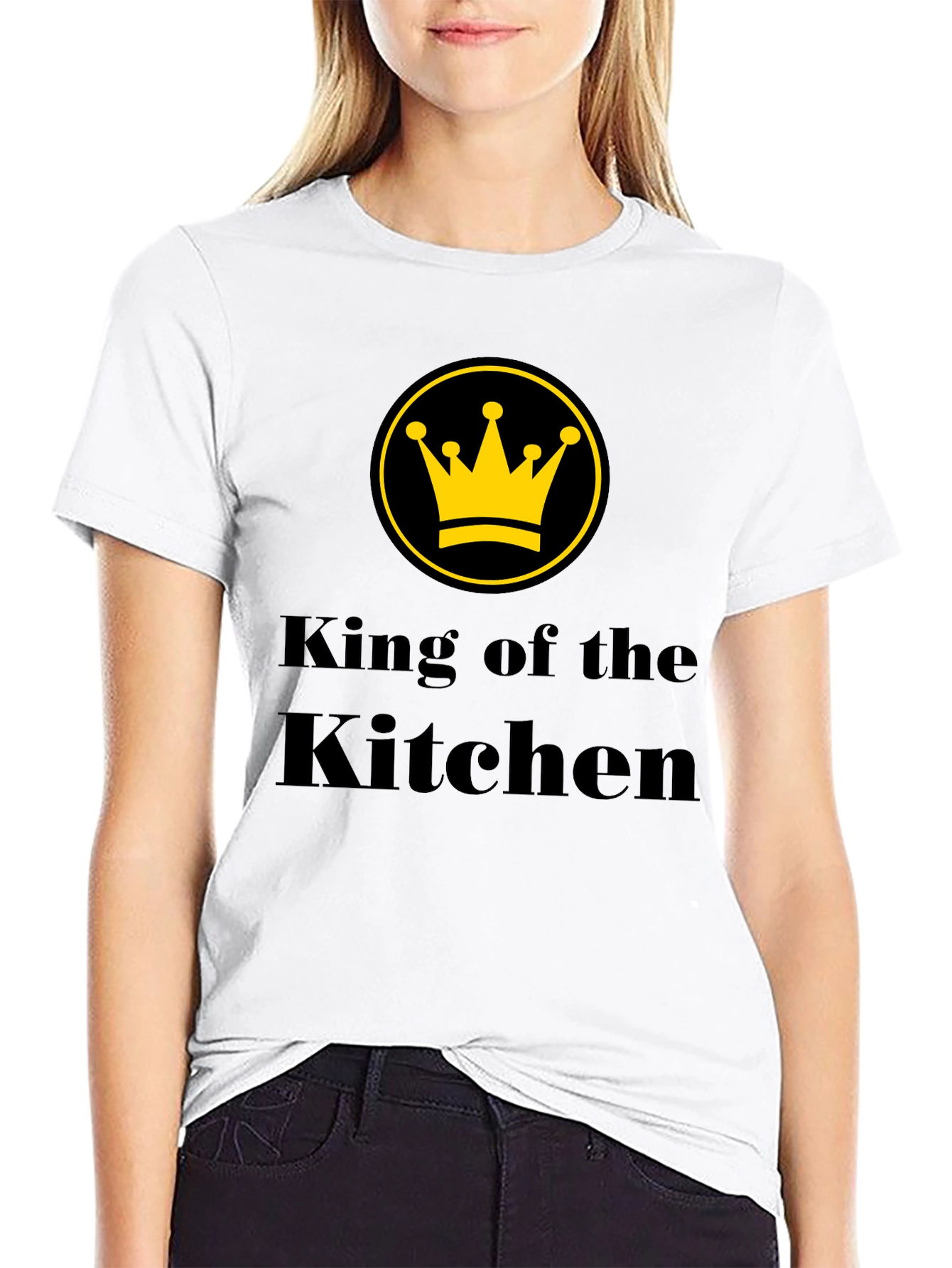 King of the Kitchen Black T-Shirt