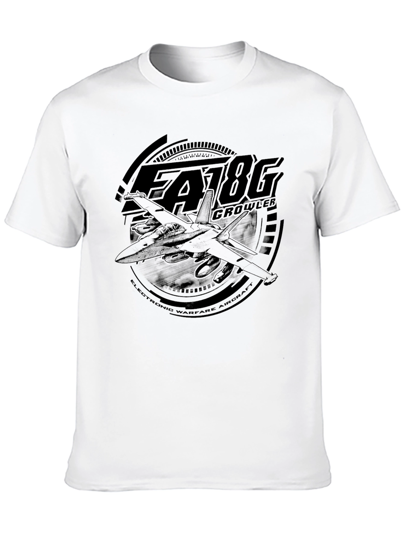 FA-18G Growler T-Shirt - Electronic Warfare Aircraft Tee