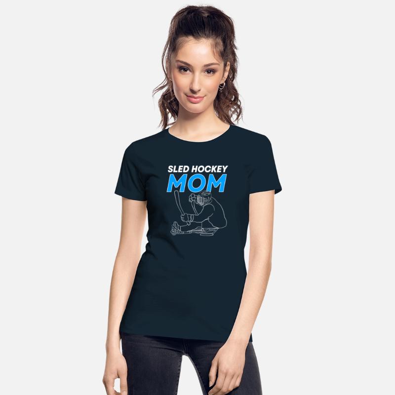 Sled Hockey Player Ice Sports Mom