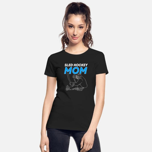Sled Hockey Player Ice Sports Mom