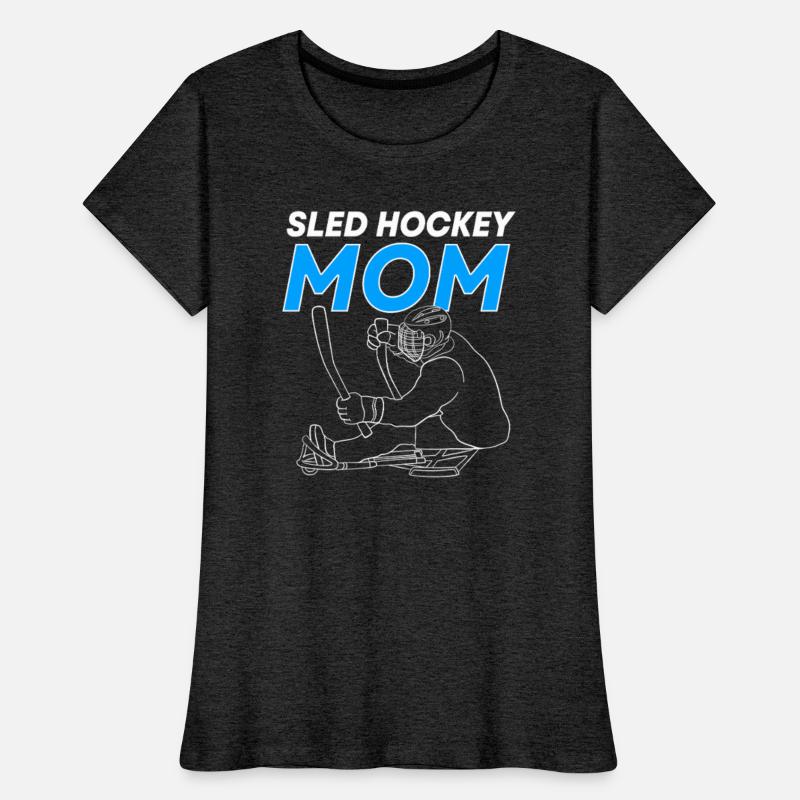 Sled Hockey Player Ice Sports Mom