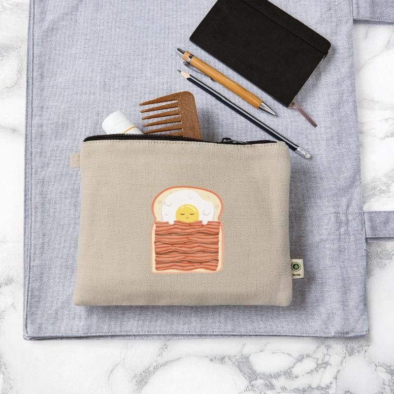 Sleeping Egg With Bacon Pork Bacon