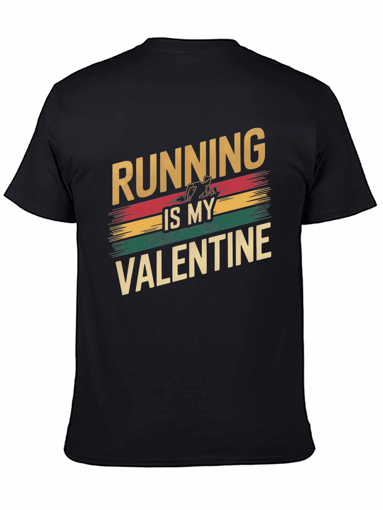Running Is My Valentine Graphic T-Shirt