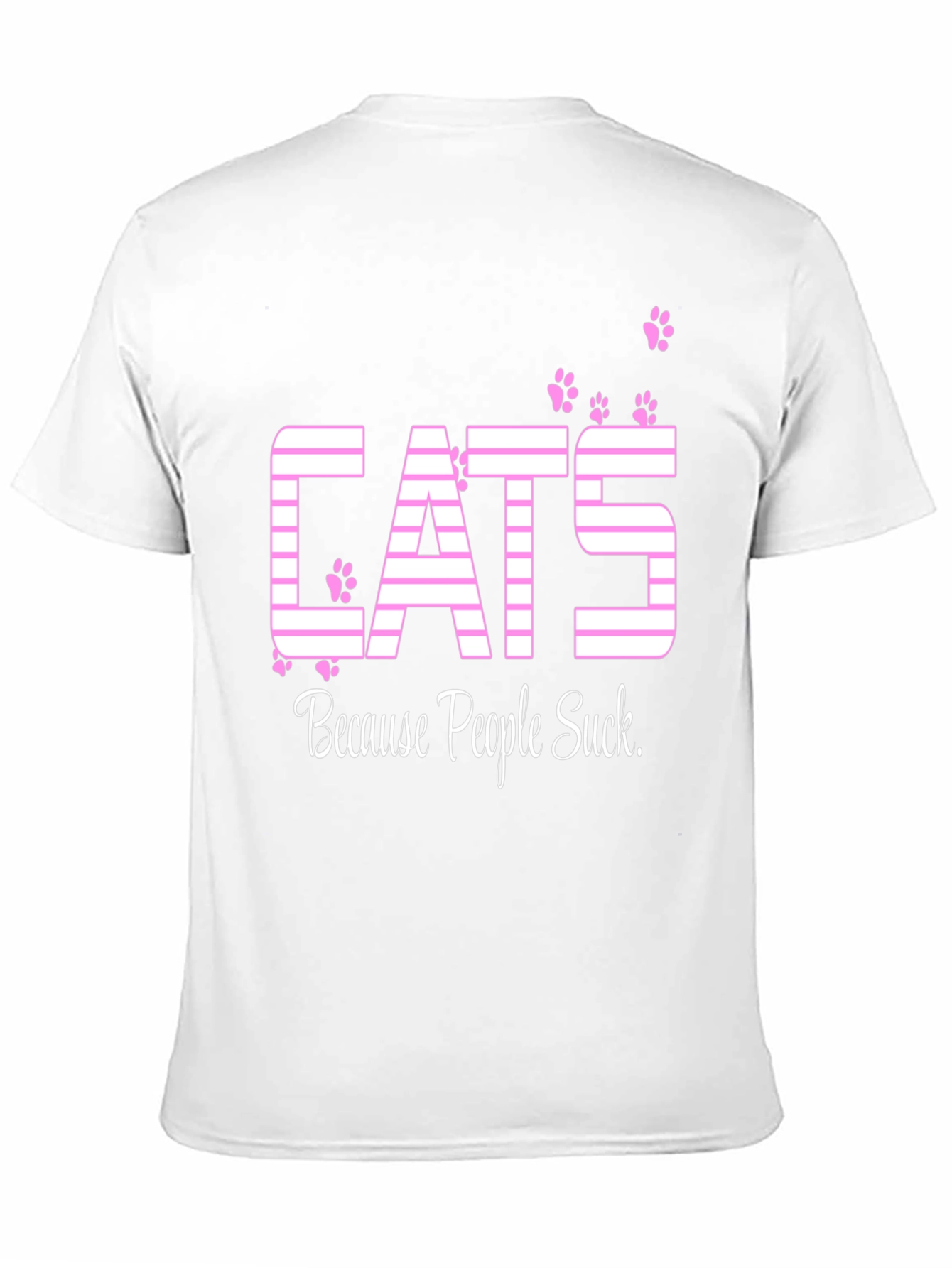 Cats Because People Suck T-Shirt