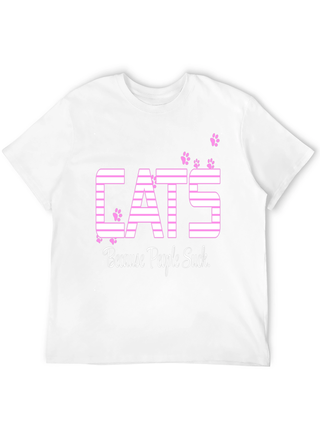 Cats Because People Suck T-Shirt