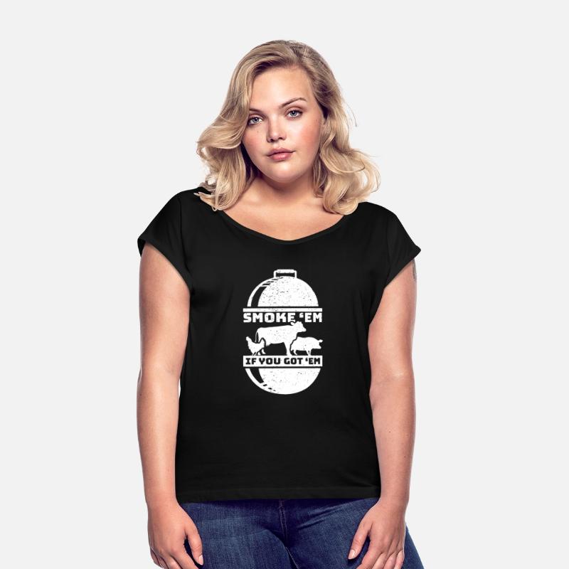 Smoke Em If you Got Em Meat Barbeque BBQ Chef Outd