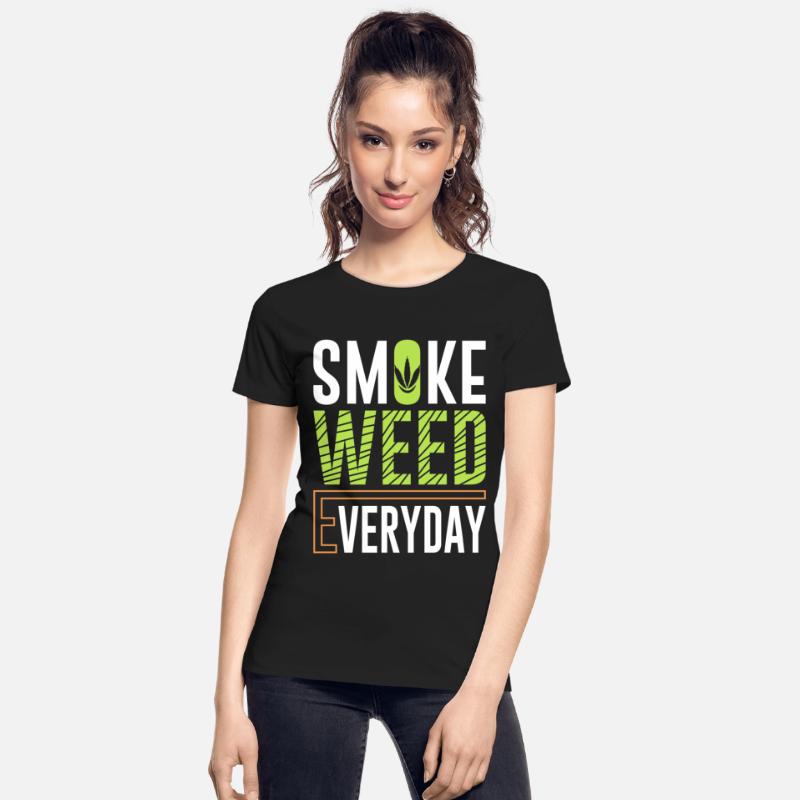 Smoke Weed Everyday Marijuana Funny Weed T-Shirt