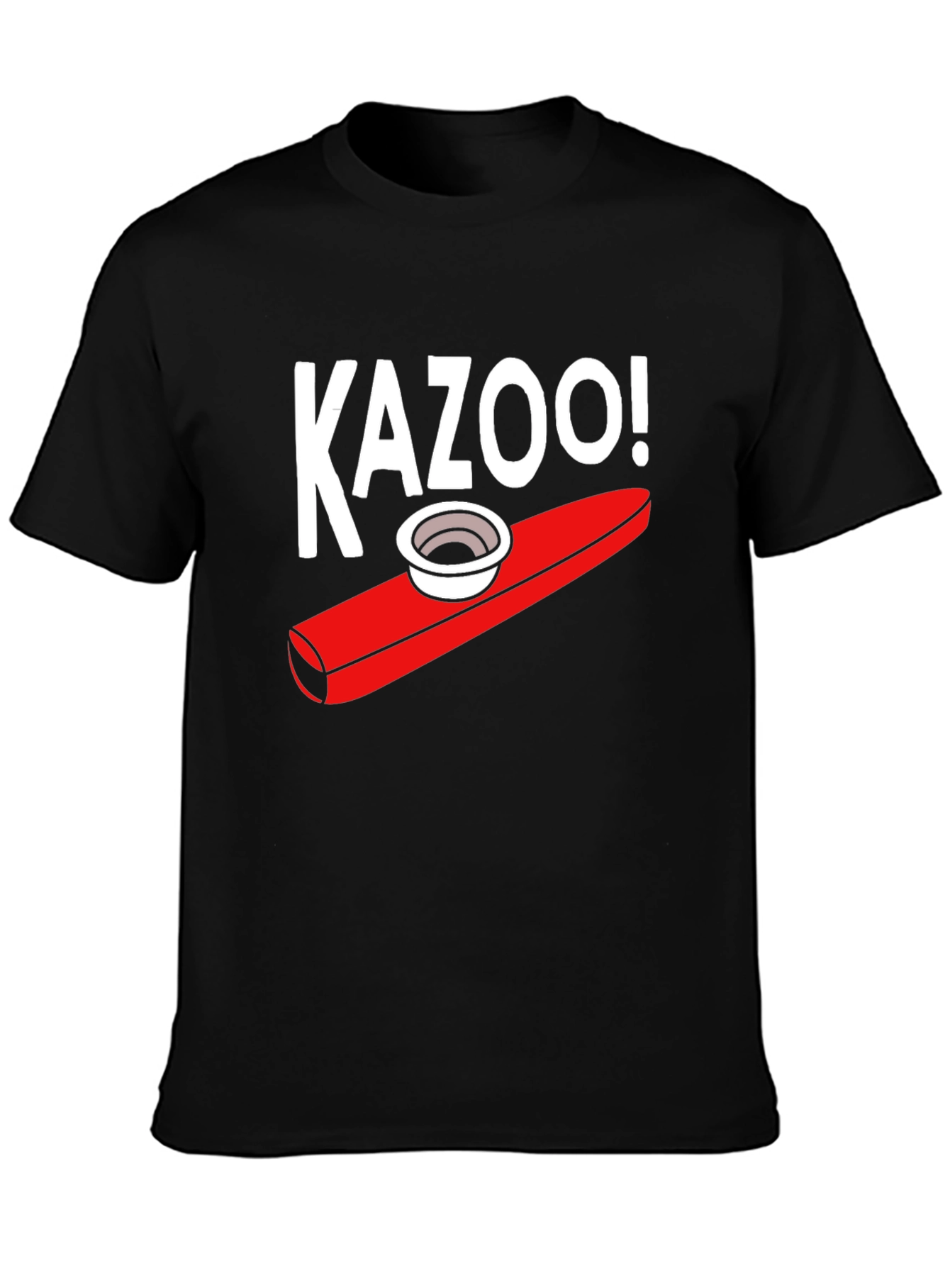 Kazoo Graphic T-Shirt - Fun Musical Tee