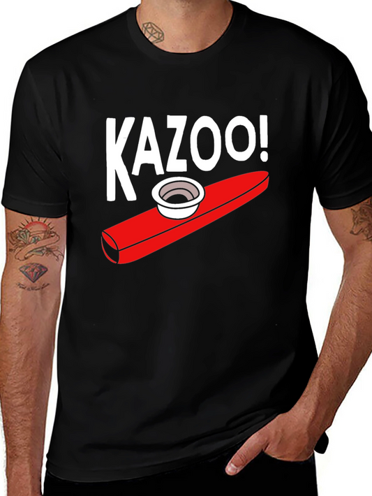 Kazoo Graphic T-Shirt - Fun Musical Tee