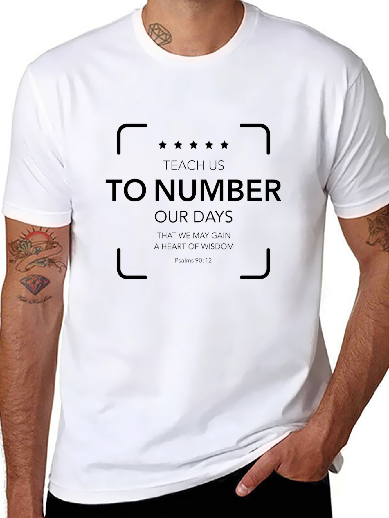 Teach Us To Number Our Days Graphic Tee