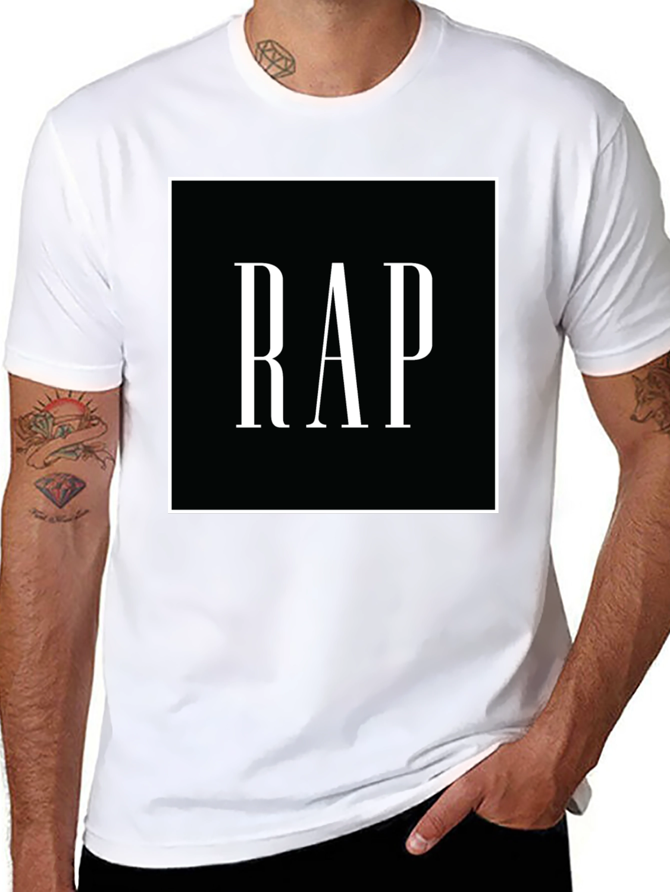 Rap Graphic T-Shirt - Bold Style