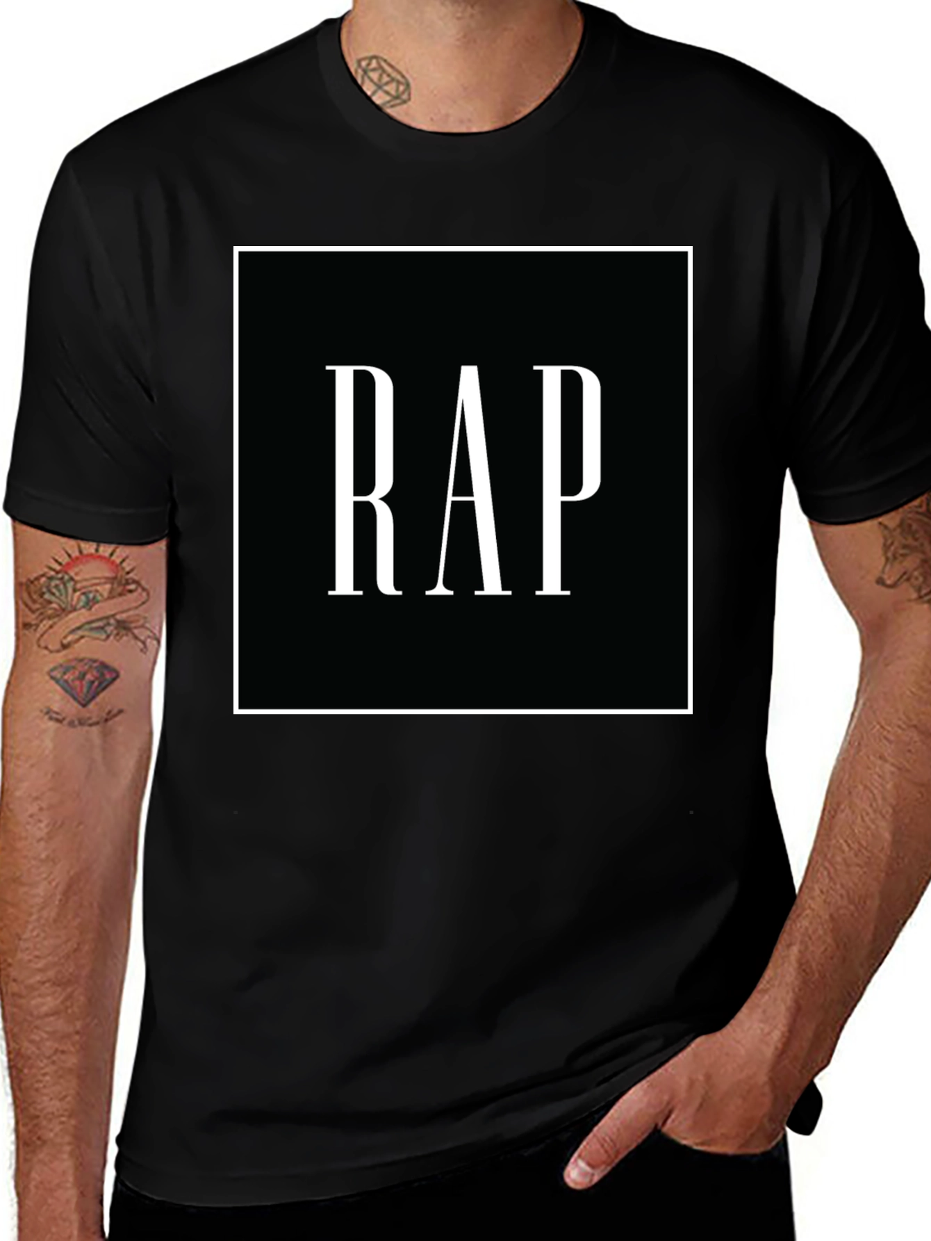 Rap Graphic T-Shirt - Bold Style