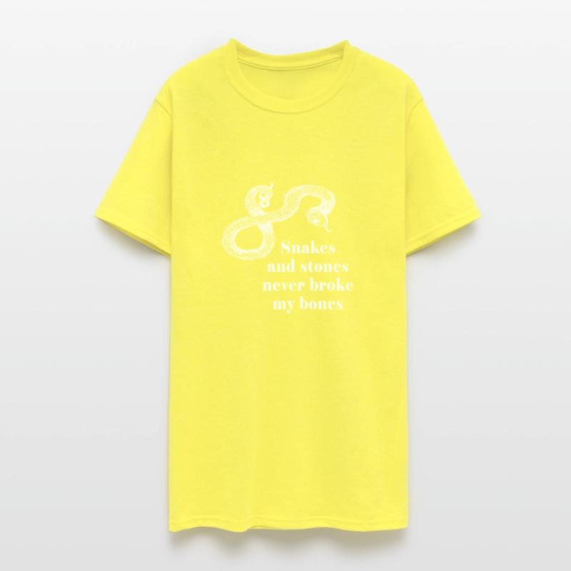 Snakes and Stones never broke my bones