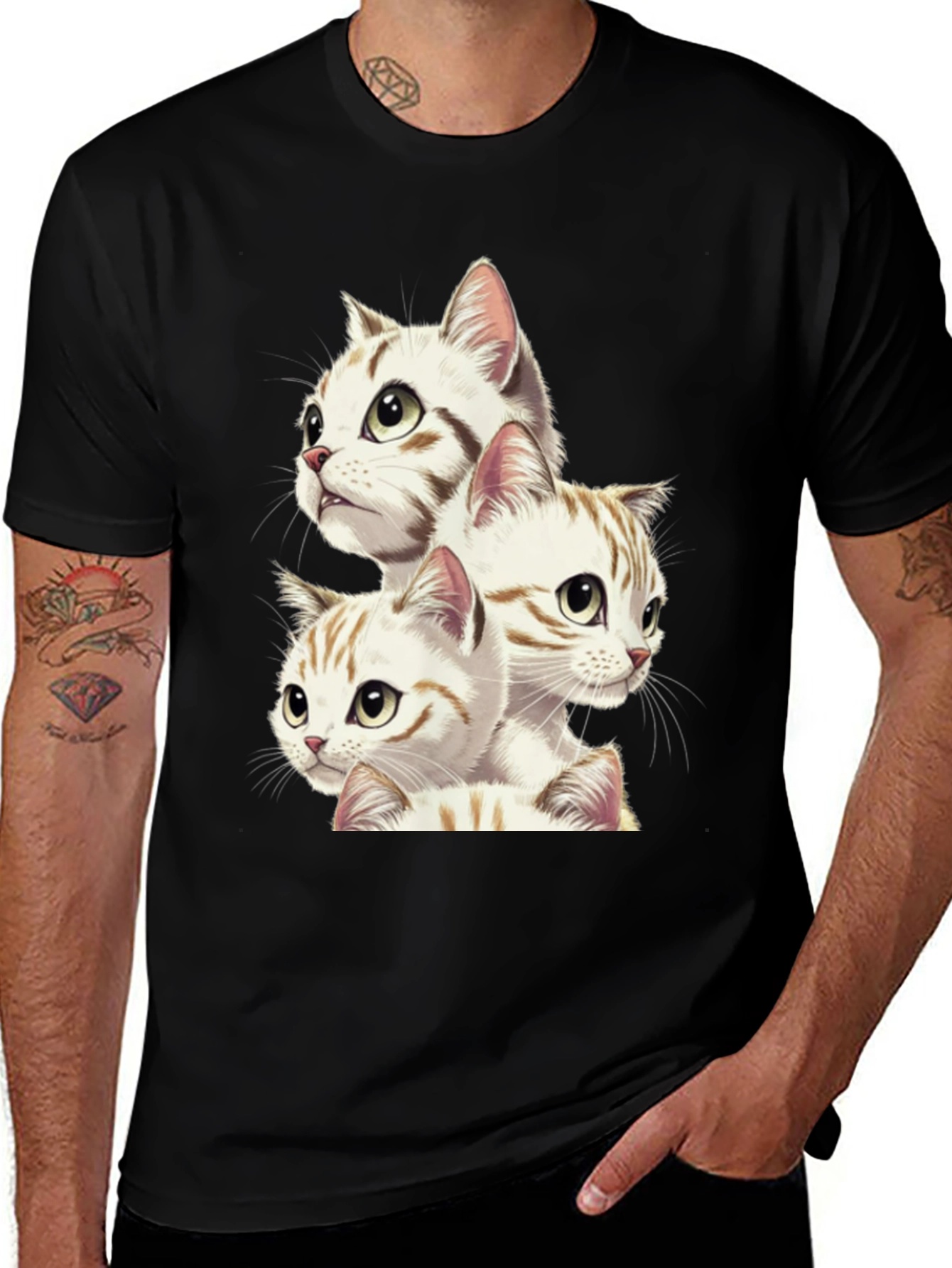 Cool Cats Graphic Tee - Purrfect Style!