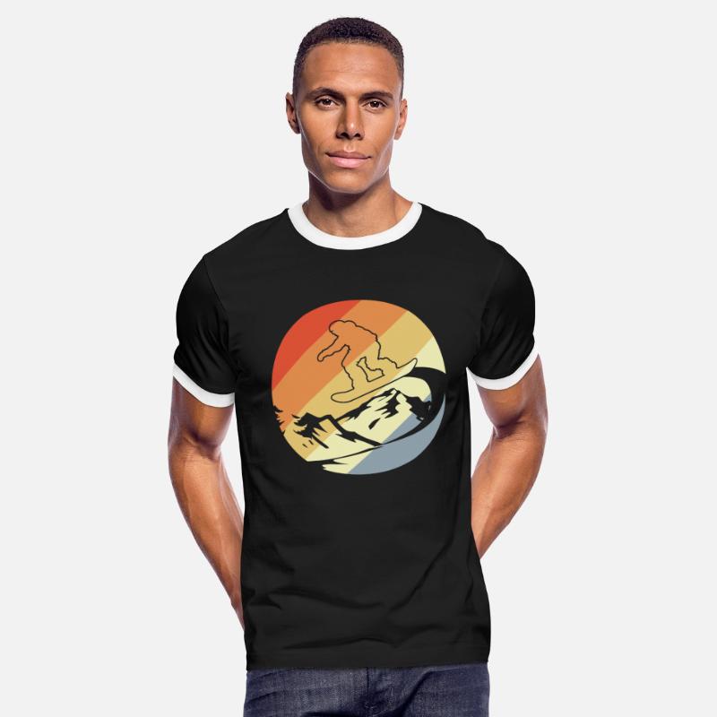 Snowboarder Retro Style