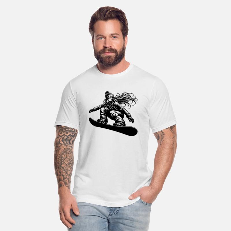 Snowboarderin Cooles Snowboard Design