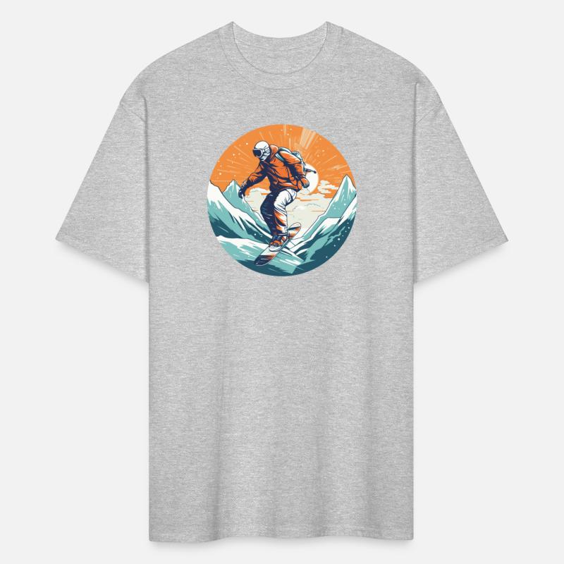 Snowboarding or skiing and then après-ski