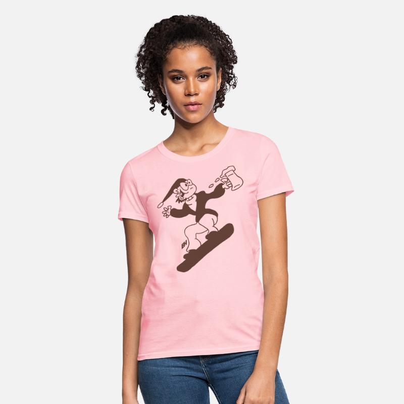 Snowboarding with beer mc