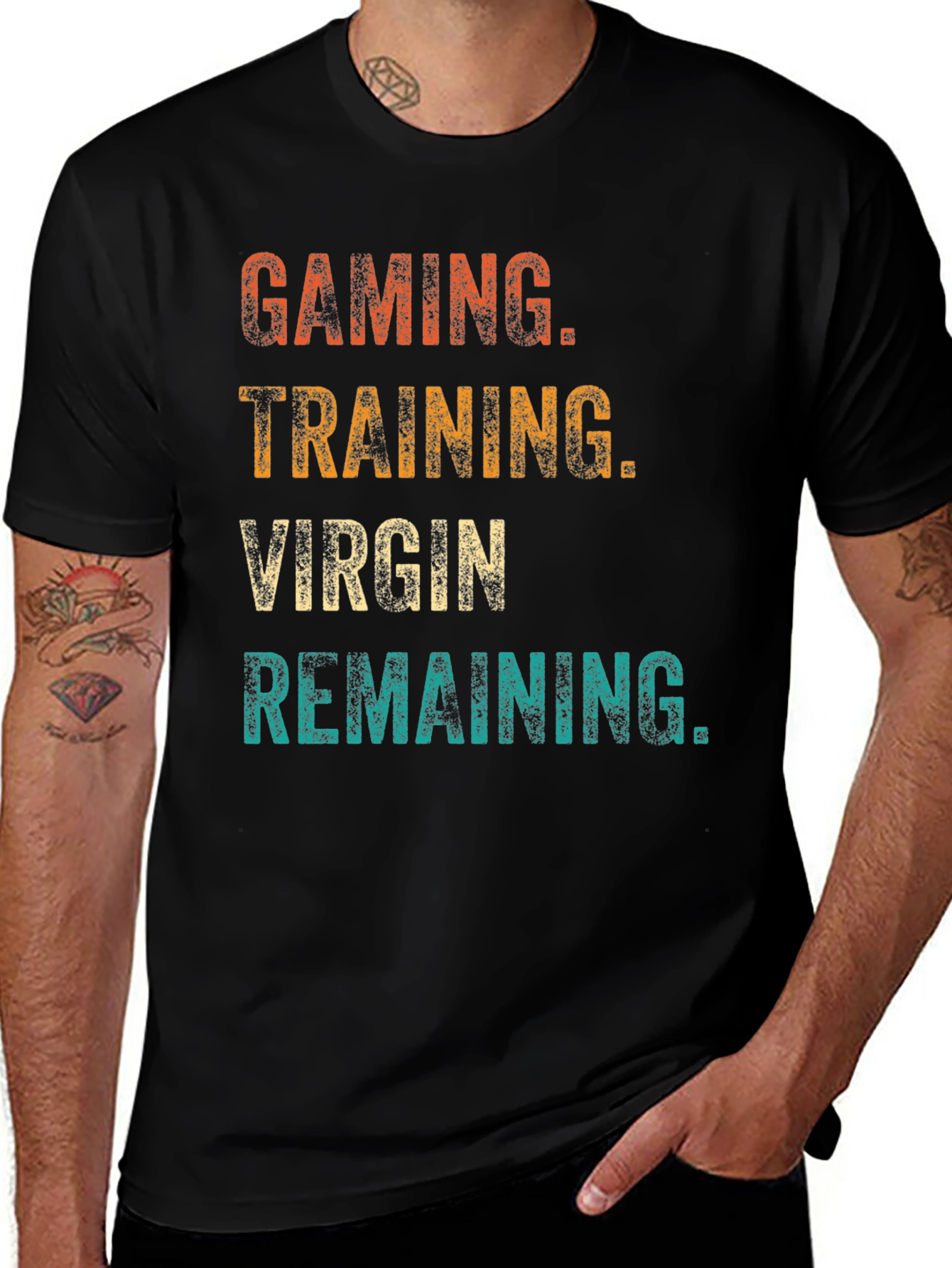Gaming Training Virgin Remaining T-Shirt