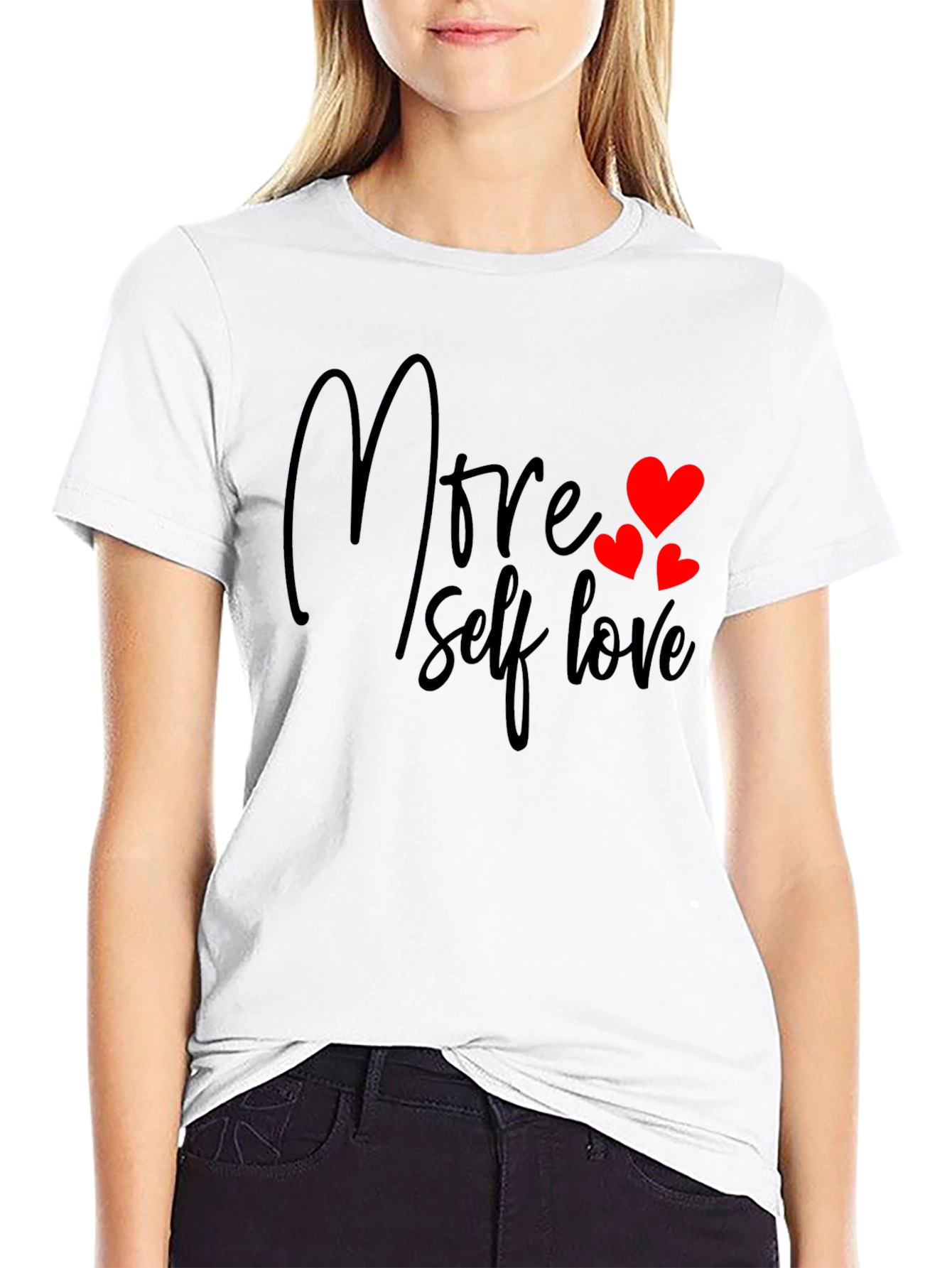 More Self Love Black T-Shirt