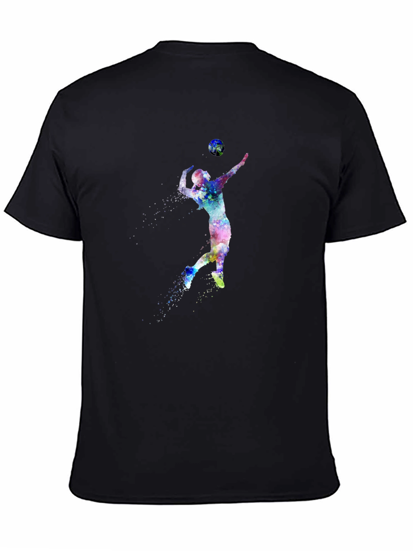 Volleyball Watercolor Graphic Tee
