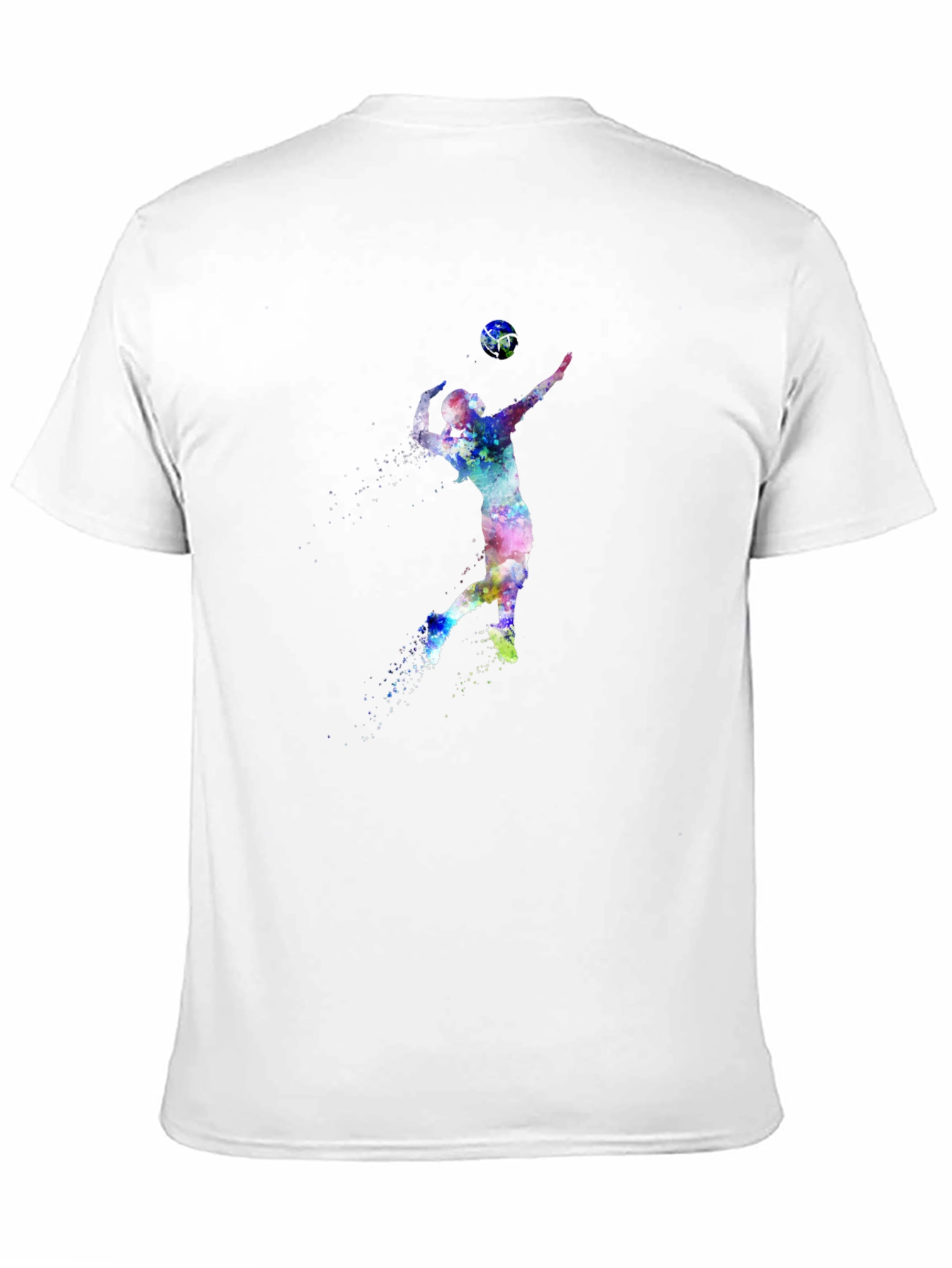 Volleyball Watercolor Graphic Tee