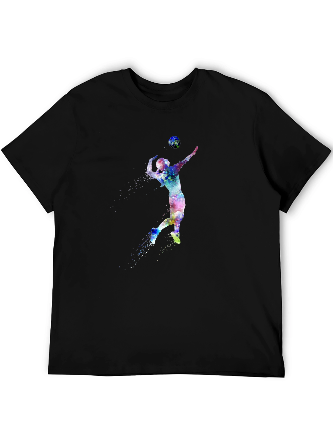 Volleyball Watercolor Graphic Tee