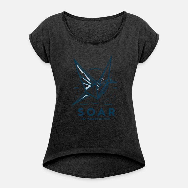 Soar in Simplicity: Origami Crane Mid-Flight