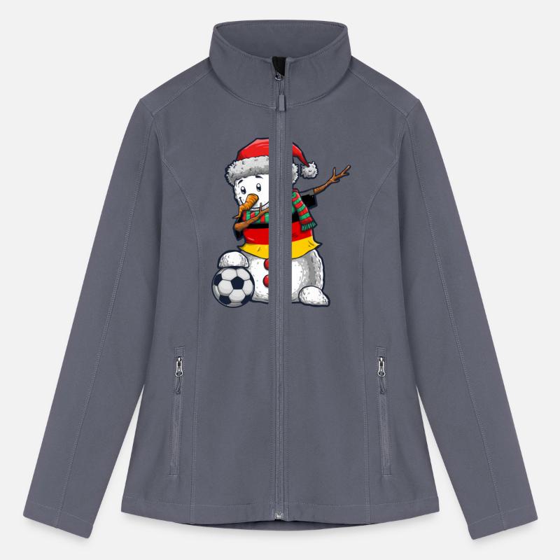 Soccer Boy Dabbing Snowman Christmas Jersey
