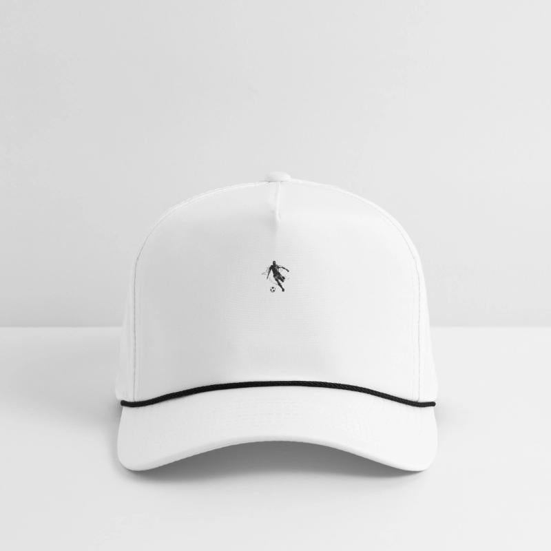 Soccer Player Kicks A Soccer Ball