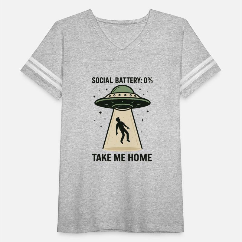 Social Battery 0% Alien Abduction