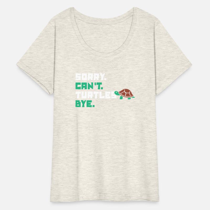 Sorry Can't Turtles Bye Tortoise Painted Lover