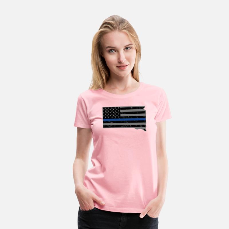 South Dakota Police & Law Enforcement Thin Blue Line