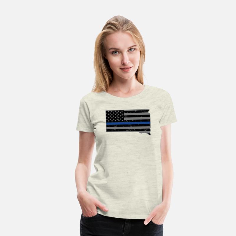 South Dakota Police & Law Enforcement Thin Blue Line
