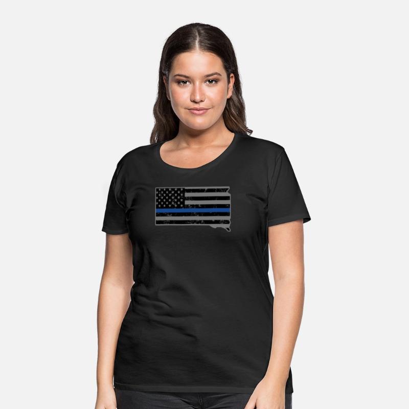South Dakota Police & Law Enforcement Thin Blue Line
