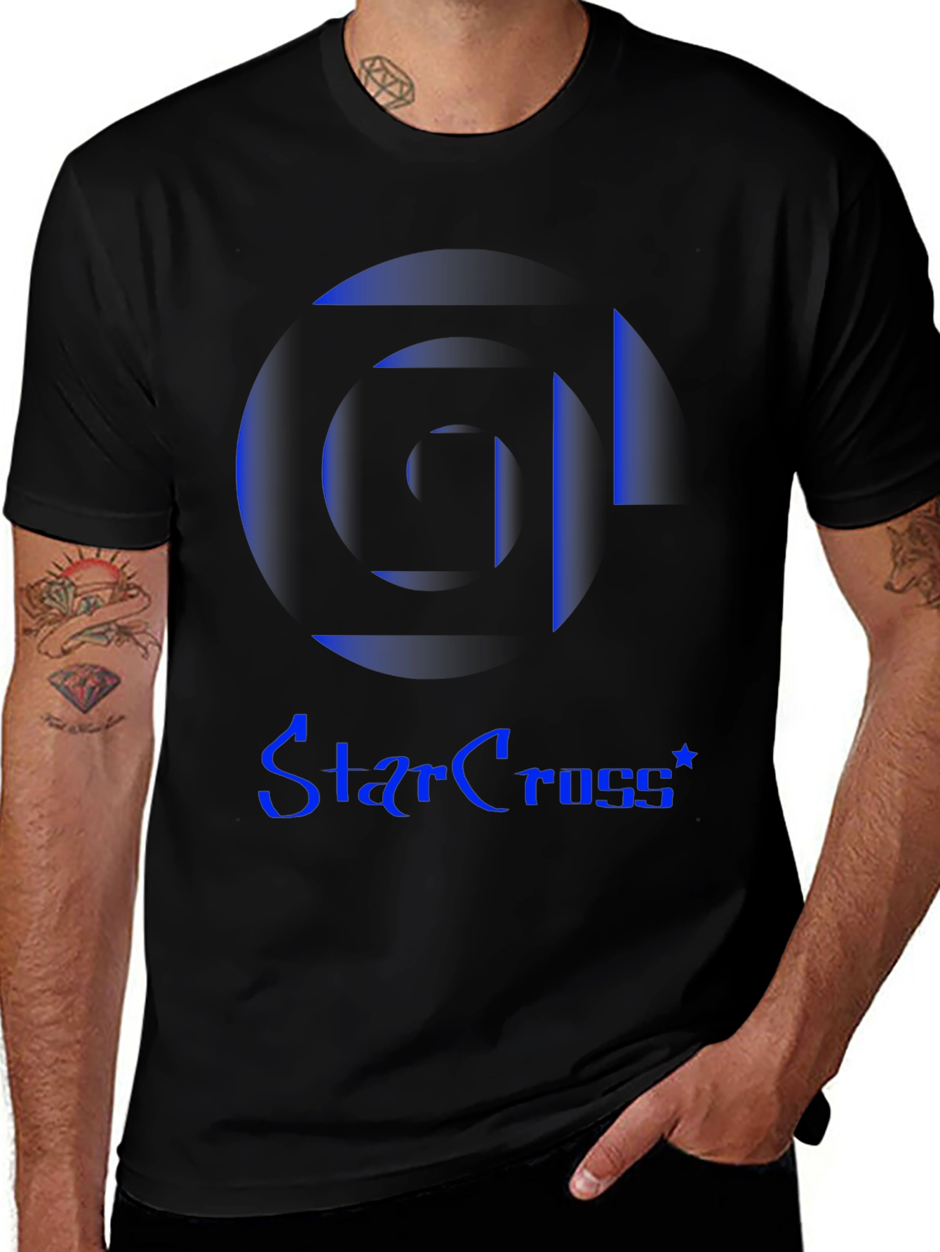StarCross Graphic Tee - Black