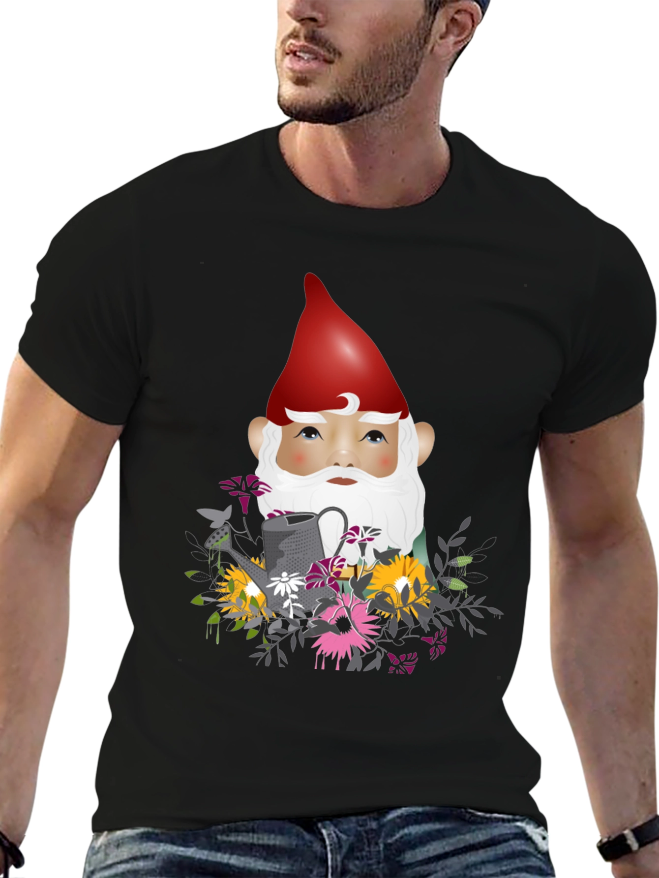 Gnome Gardener Graphic T-Shirt