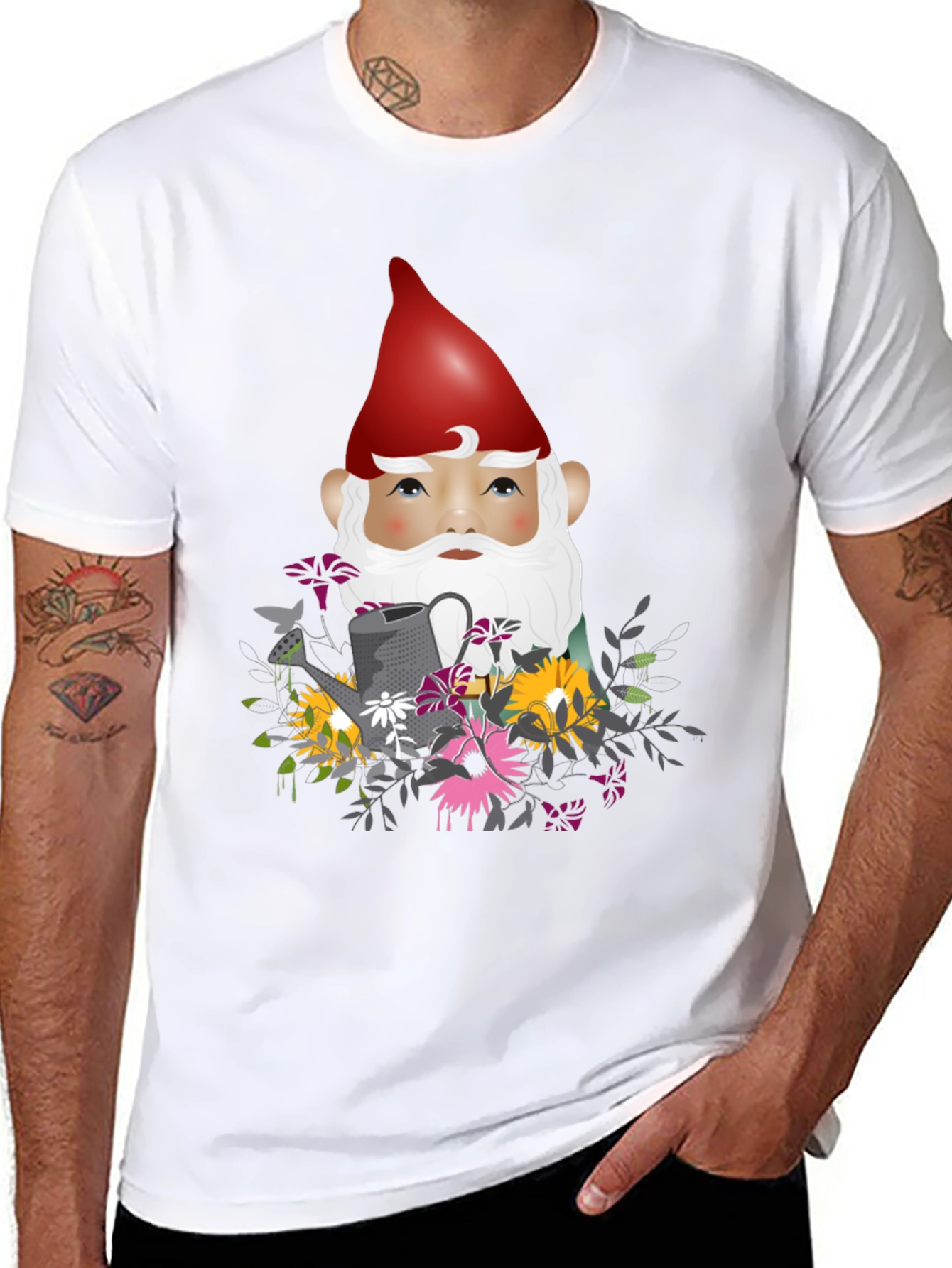 Gnome Gardener Graphic T-Shirt