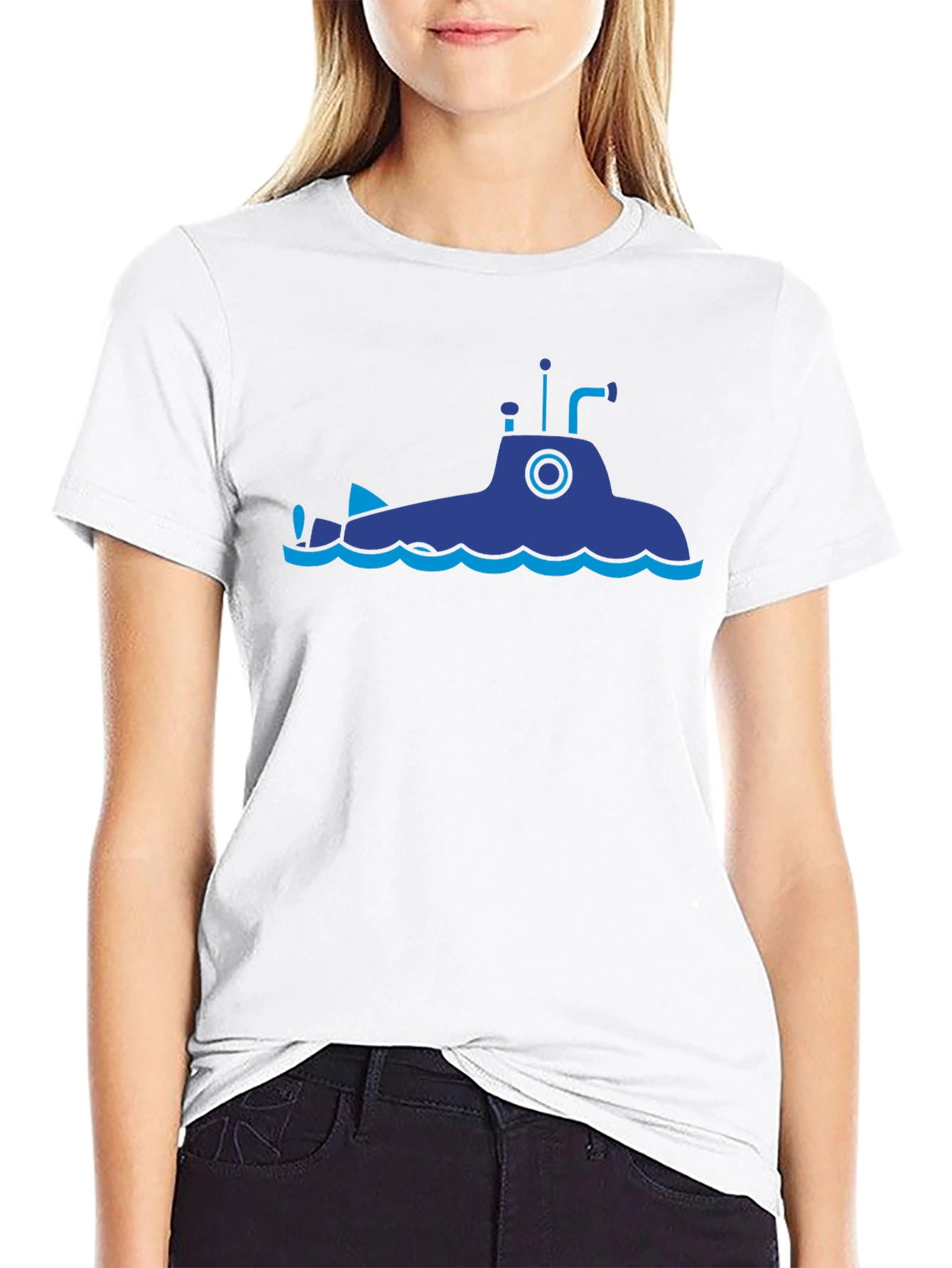 Submarine Graphic Tee - Modern Design