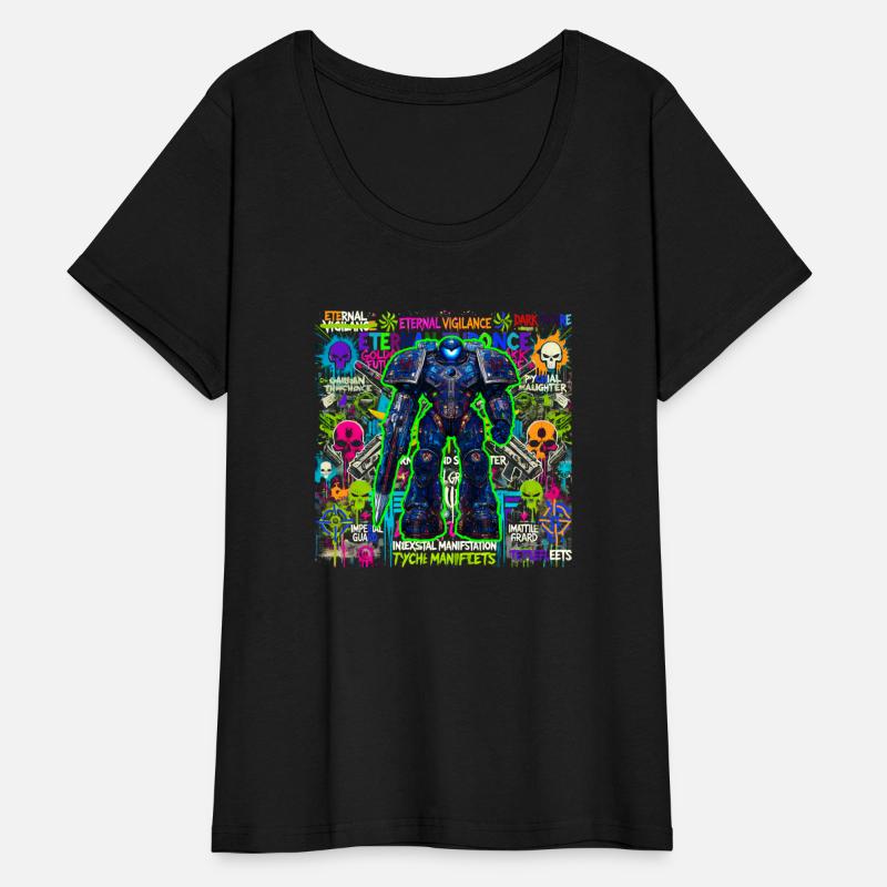 Space Marine Graffiti - Green