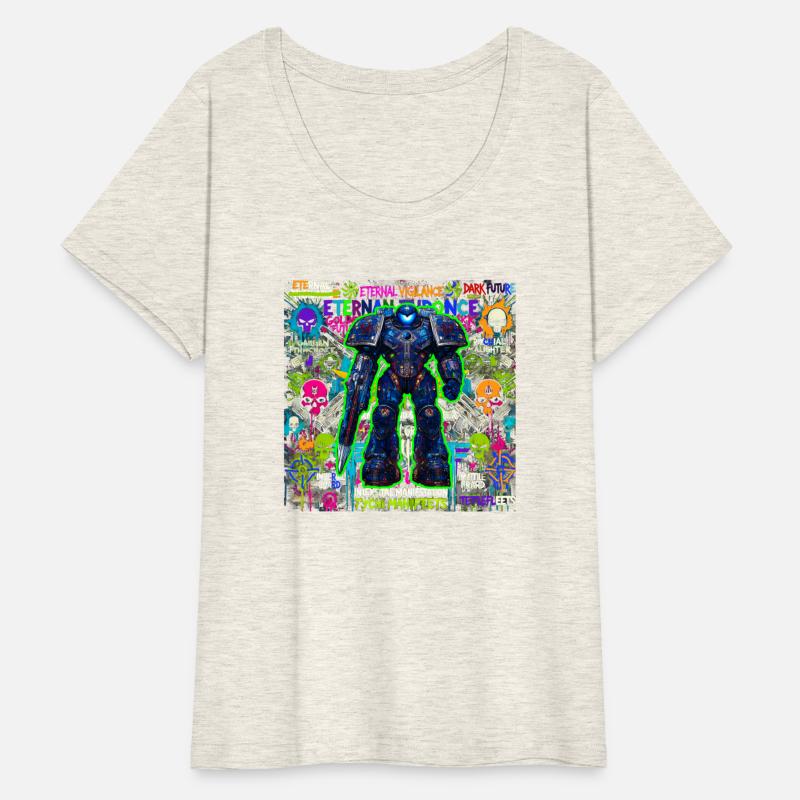 Space Marine Graffiti - Green